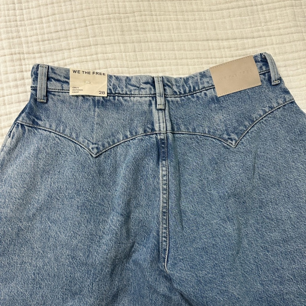 Free People CRVY Antonia Culotte Crop Size 28 - Picture 12 of 15